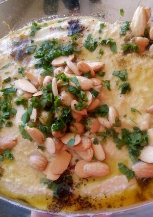 صورة لوصفة فتة حمص 😋😋