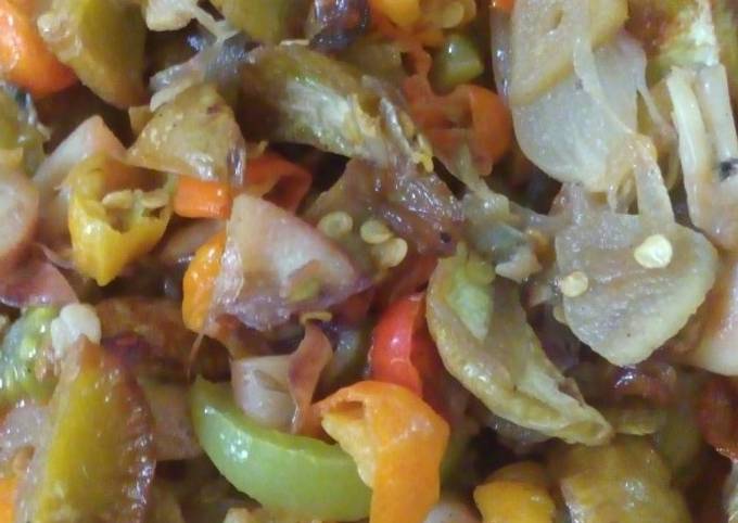 Resep Oseng oseng jengkol cumi asin yang Enak