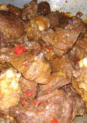 Foto resep Daging sapi bumbu kecap