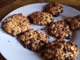 Galletitas de avena con chips de chocolate
