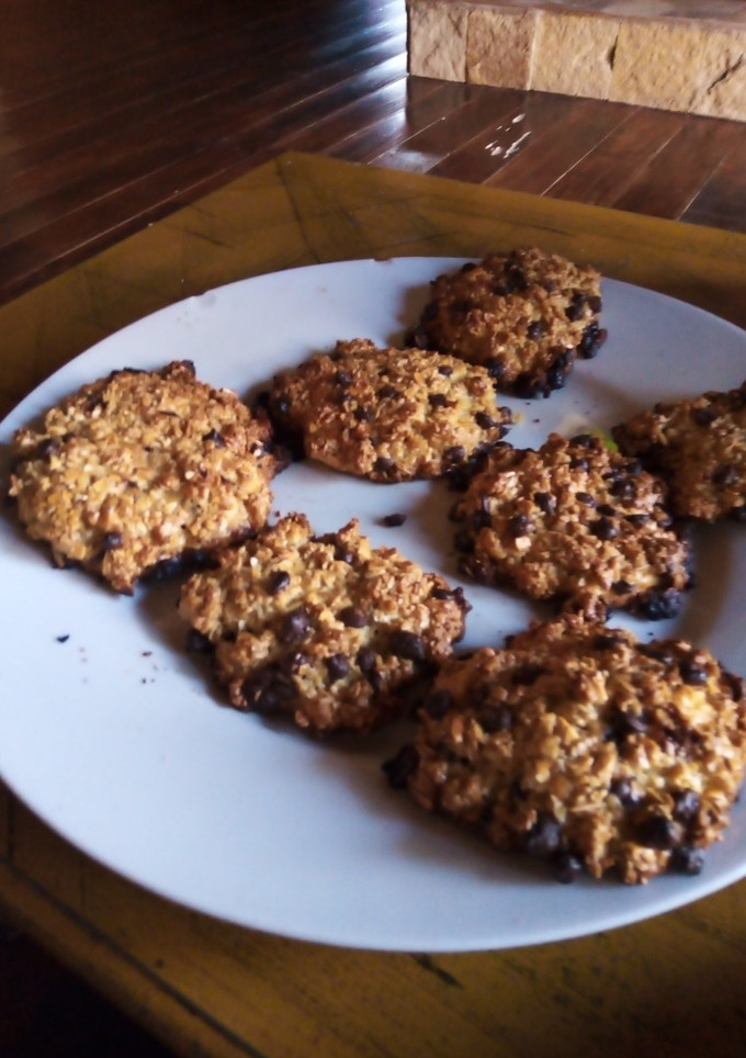 Una foto de Galletitas de avena con chips de chocolate
