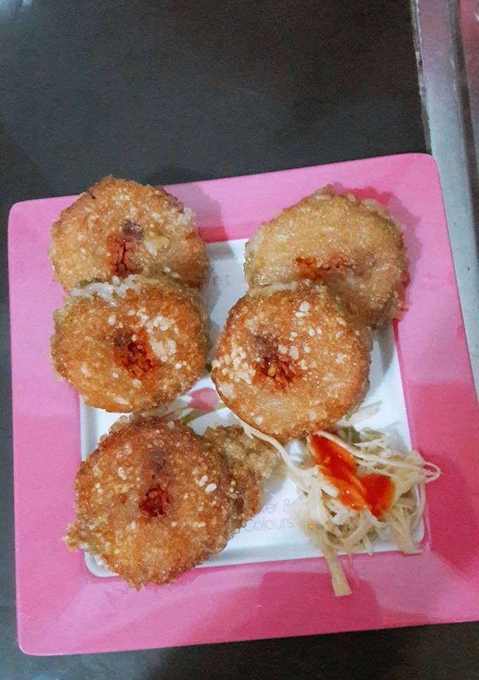 Cách Làm Món Bánh tét rán giòn của Hasuko Aki - Cookpad