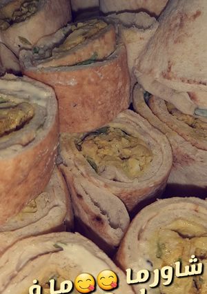 صورة لوصفة شاورما على طريقتي ما في اسهل ولا اطعم 😋😋😍