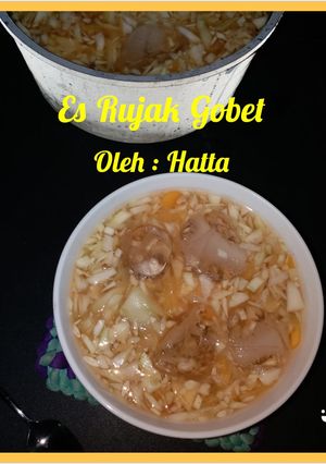 Foto resep Es Rujak Gobet