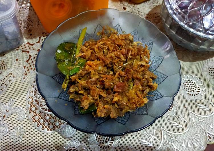 Daging Suwir Pedas Manis