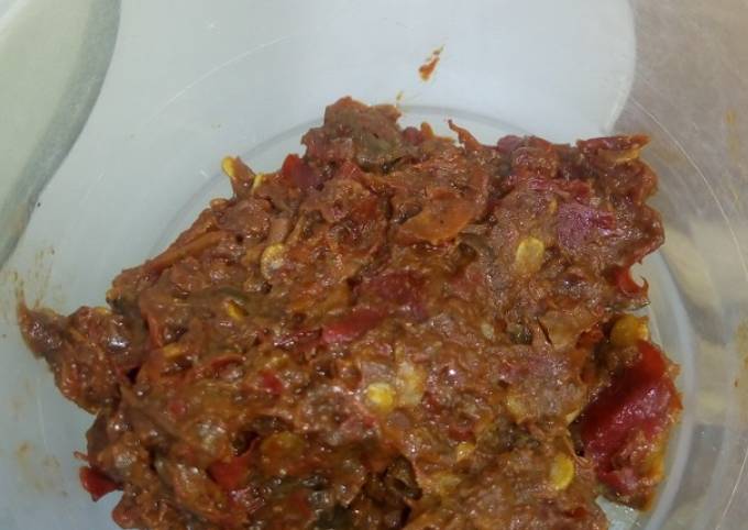 Sambal terasi ala yukudefa