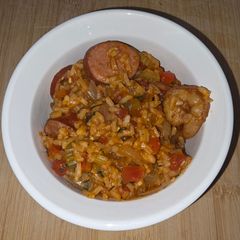 A picture of Jambalaya With Shrimp and Andouille Sausage.