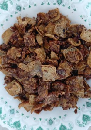 Foto resep Oseng Kering Tahu Tempe