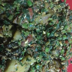 A picture of Vegetable sauce.