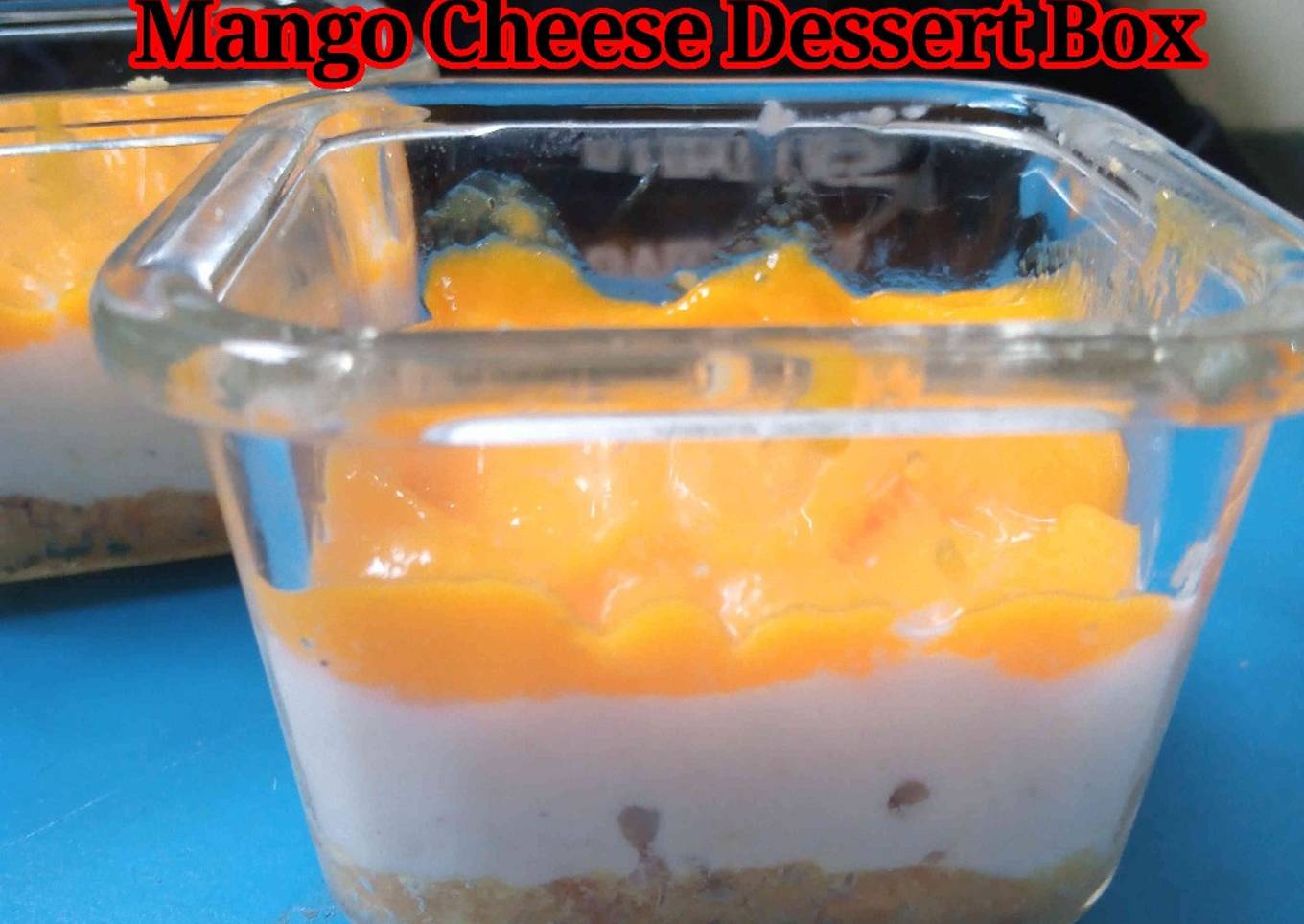 18. Mango Cheese Dessert Box for baby
