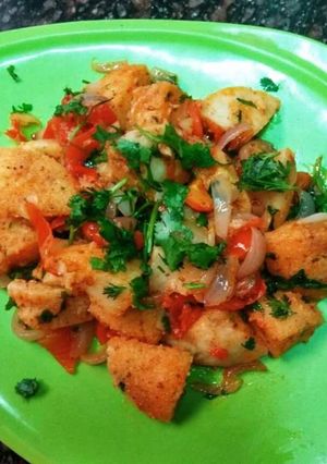 A picture of Fried idli..