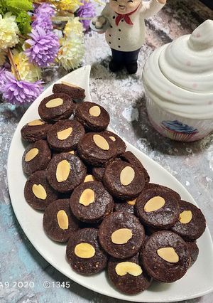 Foto resep Almond choco cookies