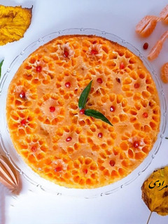 عکسی از دستور کیک نارنگی بدون فر