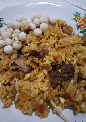 Foto resep Nasi goreng kambing