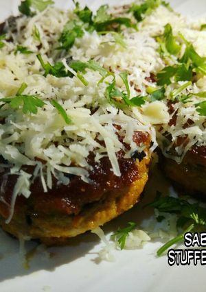 A picture of Stuffed Mushrooms.