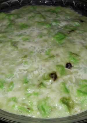 Foto resep Klapebreadtaart pandan