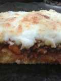 Idea: Tarta de polenta a la bolognesa a prueba de recalentadas!