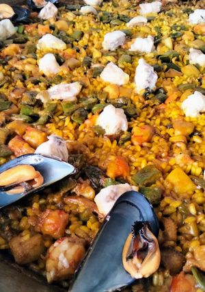 Una foto de Arroz del senyoret
