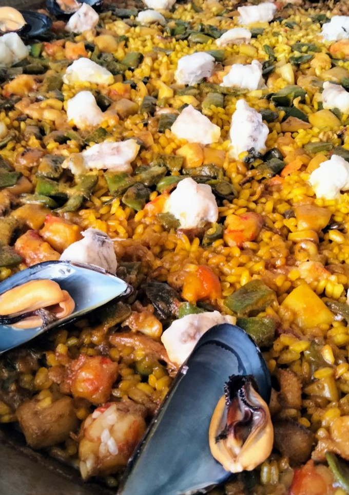 Una foto de Arroz del senyoret