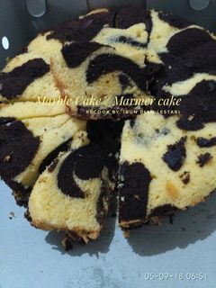 Foto resep Marble Cake / Marmer cake