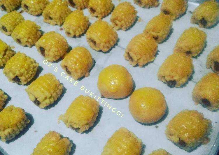 Langkah Membuat Nastar gulung/ pineapple roll yang Enak