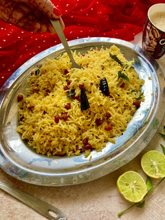 लेमन राइस (lemon rice recipe In Hindi) रेसिपी मुख्य फोटो