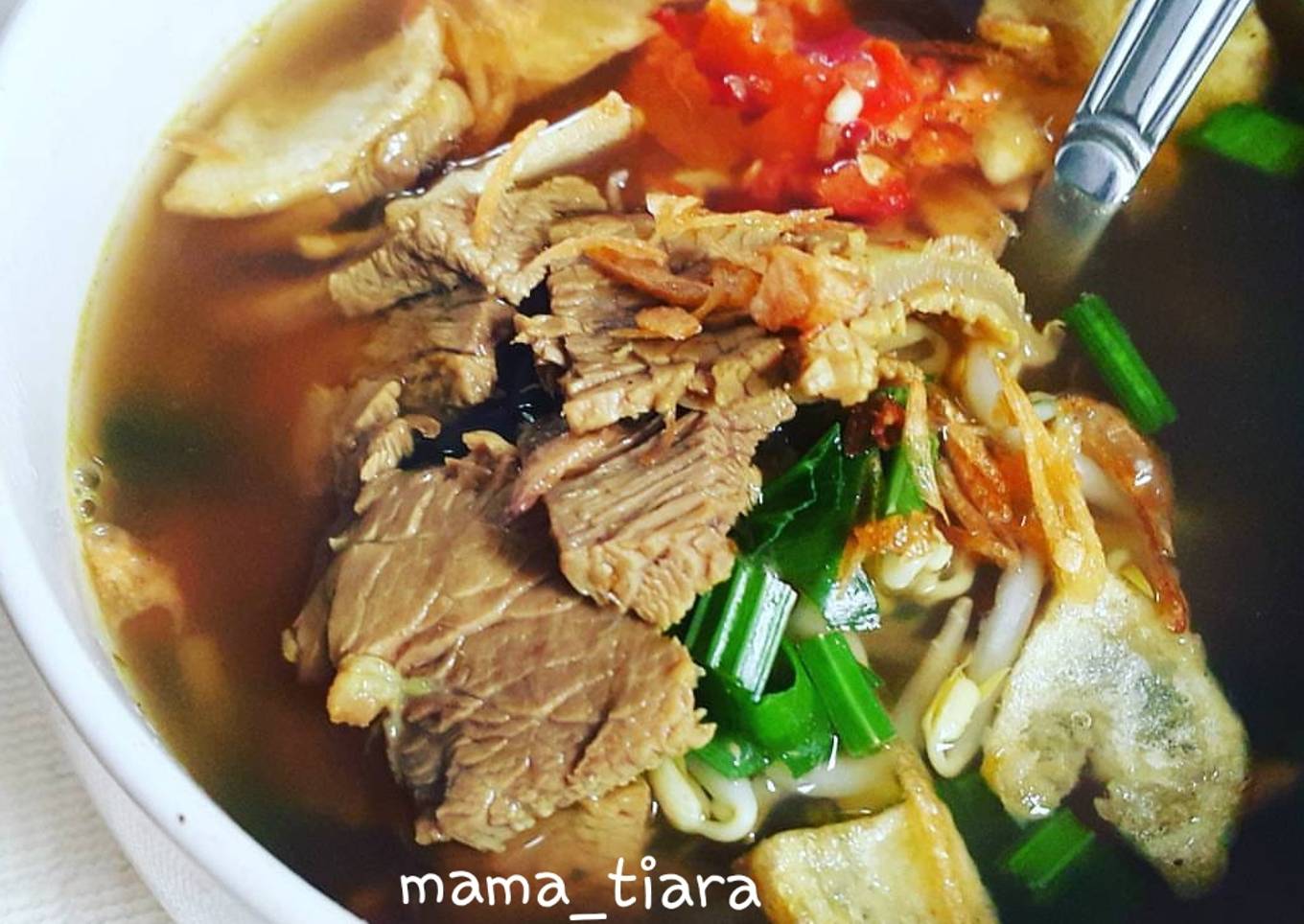 Soto Daging (Soto Madura)