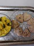 Falahari cookies with samo rice khichadi