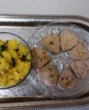 Falahari cookies with samo rice khichadi