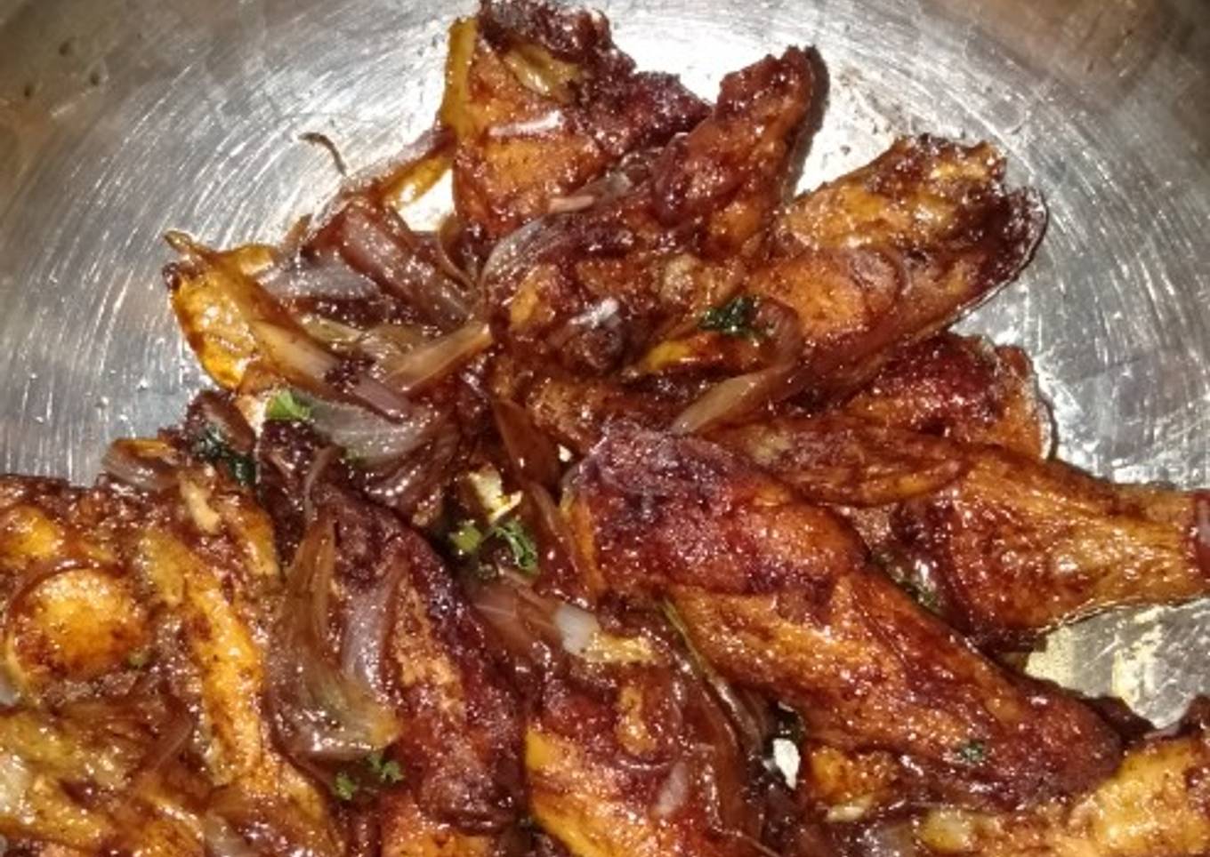 Resep Ayam goreng saus mentega, Enak Banget