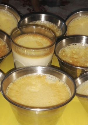 Una foto de Flanes de huevo sin gluten