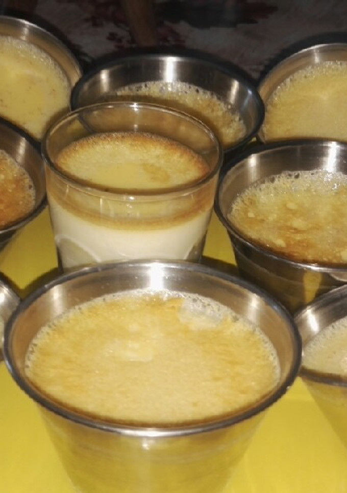 Una foto de Flanes de huevo sin gluten