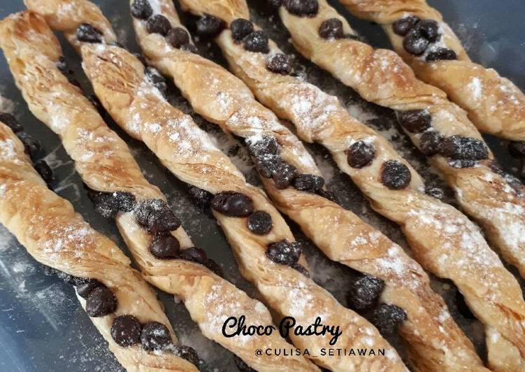 Cara Gampang Menyiapkan Choco Pastry ~ snack anak, Bikin Ngiler
