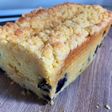 Budín de limón y arándanos con crumble ✨