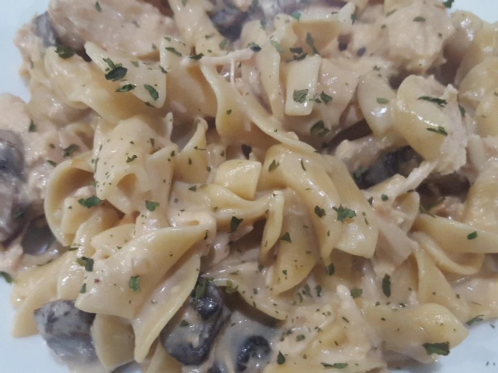 Recipe Slow cooker chicken &amp;amp; mushroom stroganoff the Delicious Appealing