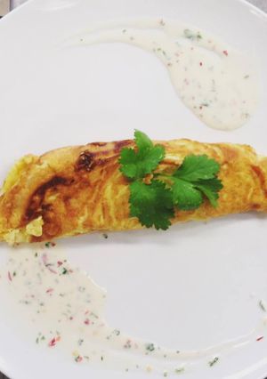 Una foto de Omelette de pollo