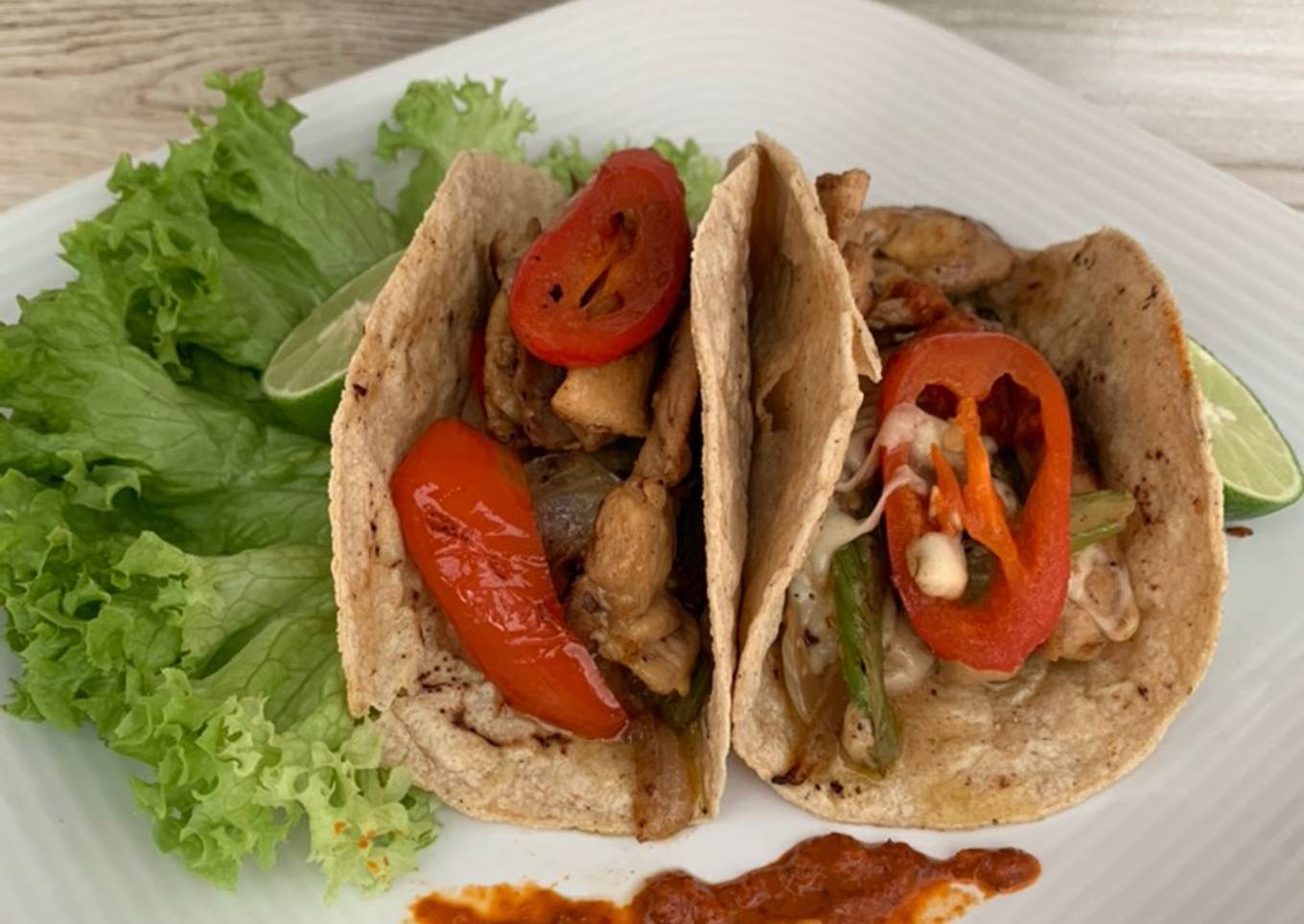 Tacos de alambre con hambre 😋