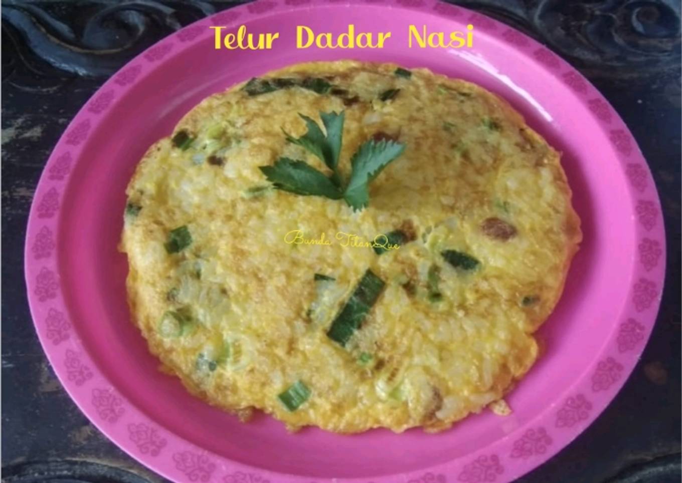 Langkah Mudah untuk Membuat Telur Dadar Nasi, Sempurna