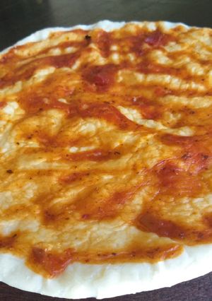 Una foto de PrePizza casera