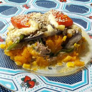 Lasaña de vegetales y atún, más plan B para maridos y niños