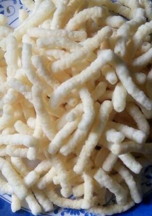 Hình của món Nui chiên.