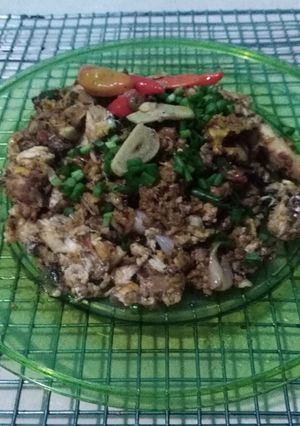 Foto resep Patin suwir bumbu pedas