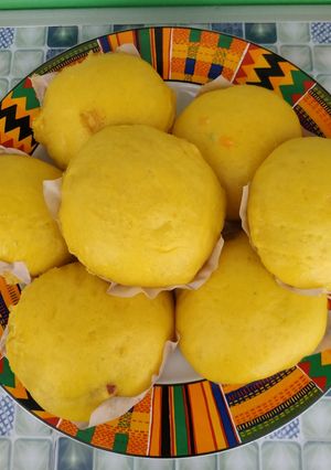 Foto resep Bakpao labu kuning (pumkin)