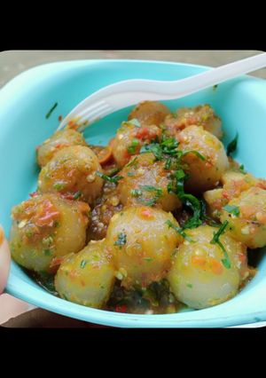 Foto resep Cilok endul cabe ijo