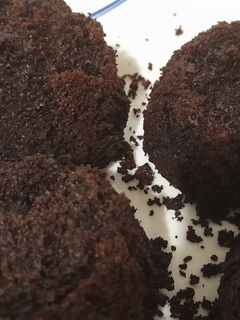 عکسی از دستور کاپ کیک کاکائویی 💛💛💗💗🦋