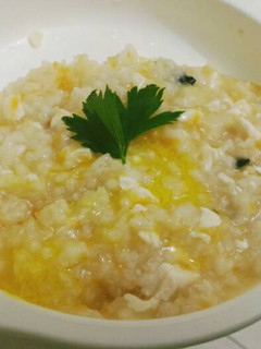 Foto resep Bubur nasi sayur tahu MPASI (8+)