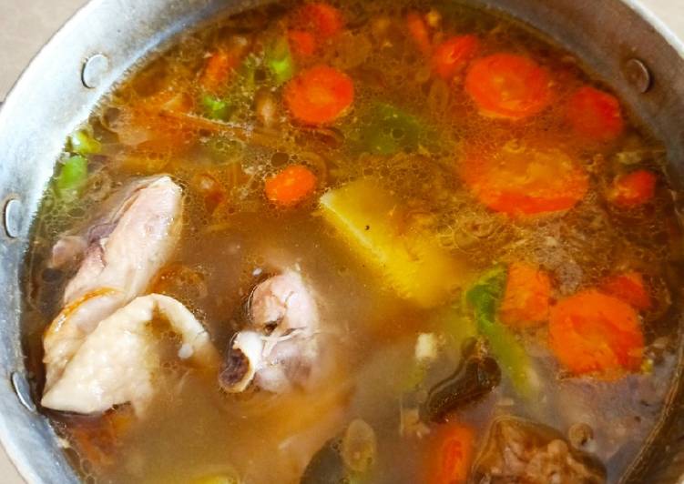 Resep Sup Ayam Klaten modifikasi, Enak Banget