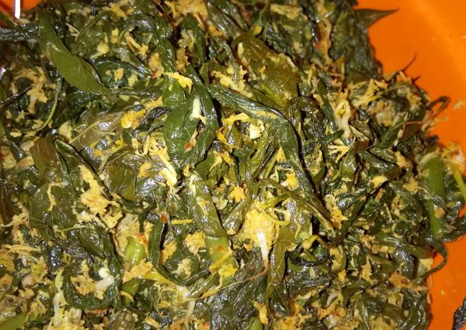 Resep: Urap sayur singkong Sederhana Dan Enak