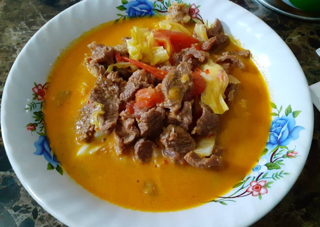 Tongseng daging sapi gak pakai ribet