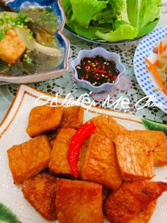 Hình của món Cơm nhà đơn giản mà ngon 195 (Mâm cơm chay).